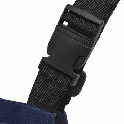 VidaXL Salopette à bavette pour enfants Taille 110 / 116 Bleu 3 VidaXL Salopette à bavette pour enfants Taille 110 / 116 Bleu – Image 3