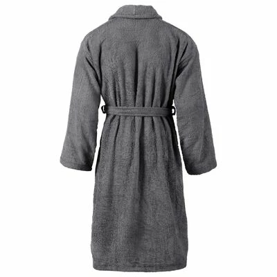 VidaXL Peignoir unisexe Terry 100 % Coton Anthracite S 3 VidaXL Peignoir unisexe Terry 100 % Coton Anthracite S – Image 3