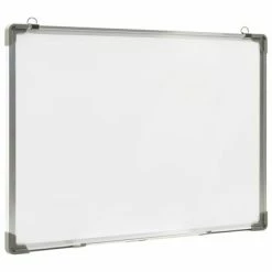 VidaXL Tableau blanc magnétique effaçable à sec Blanc 70x50 cm Acier -Autres Soldes image 3 146632