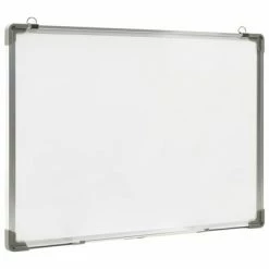 VidaXL Tableau blanc magnétique effaçable à sec Blanc 90x60 cm Acier -Autres Soldes image 3 146633
