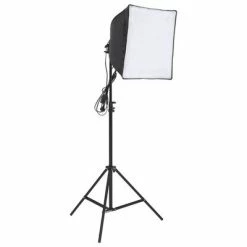 VidaXL Kit d'éclairage de studio photo avec table de prise de photos -Autres Soldes image 3 190240