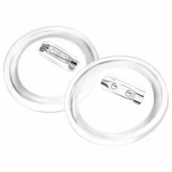 VidaXL Kit de badges à bouton avec épingles 100 sets Acrylique 58 mm -Autres Soldes image 3 30160