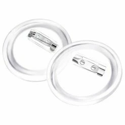 VidaXL Kit de badges à bouton avec épingles 100 sets Acrylique 37 mm -Autres Soldes image 3 30162