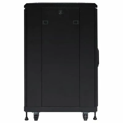 VidaXL Coffret de réseau à pieds pivotants 18U 19" IP20 800x600x1000mm 3 VidaXL Coffret de réseau à pieds pivotants 18U 19" IP20 800x600x1000mm – Image 3