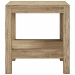 VidaXL Banc de douche 45x35x45 cm Bois massif de teck -Autres Soldes image 3 340747