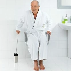 RIDDER Siège de toilette avec barre de sécurité Blanc 150 kg A0072001 -Autres Soldes image 3 421611