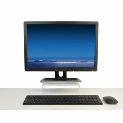 DESQ Socle pour moniteur Acrylique Transparent 22 x 20 x 7 cm -Autres Soldes image 3 426862