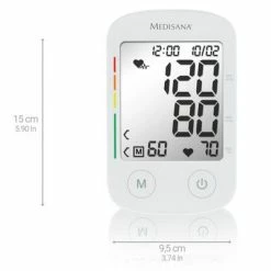 Medisana Tensiomètre à bras avec fonction vocale BU 535 Voice Blanc -Autres Soldes image 3 427052