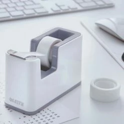 Leitz Distributeur de ruban adhésif avec ruban WOW Blanc -Autres Soldes image 3 431792