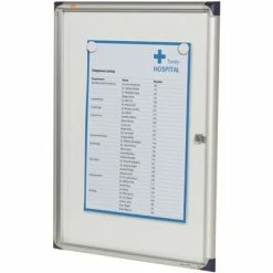 Nobo Vitrine d'affichage en verre magnétique -Autres Soldes image 3 431907