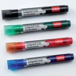 Nobo Marqueurs à encre liquide 12 pcs -Autres Soldes image 3 431916