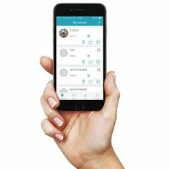 Smartwares Caméra IP d'intérieur 360° 7x7x3,5 cm Blanc 6 Smartwares Caméra IP d'intérieur 360° 7x7x3,5 cm Blanc -Autres Soldes image 3 436796