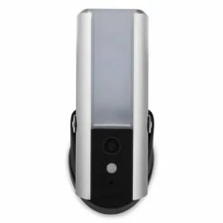 Smartwares Caméra et lampe de surveillance 6,38x7x18,07 cm Argenté -Autres Soldes image 3 436802