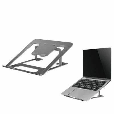 NewStar Support pliable d'ordinateur portable 10"-17" Gris 3 NewStar Support pliable d'ordinateur portable 10"-17" Gris – Image 3