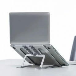 NewStar Support pliable d'ordinateur portable 10"-17" Argenté -Autres Soldes image 3 437106