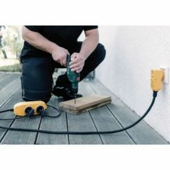 Brennenstuhl Câble protégé 4 voies RCD avec bloc d'alimentation 10 m -Autres Soldes image 3 438458