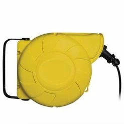 Perel Enrouleur automatique de câble mural 13+2 m Schuko -Autres Soldes image 3 438584