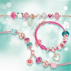 Make it real Kit de fabrication bracelets 27pcs Halo Charms Think Pink 8 Make it real Kit de fabrication bracelets 27pcs Halo Charms Think Pink -Autres Soldes image 3 439715
