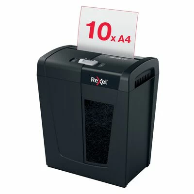 Rexel Déchiqueteuse de papier en transversale Secure X10 3 Rexel Déchiqueteuse de papier en transversale Secure X10 – Image 3