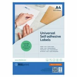 Rillprint Étiquettes autocollantes 105x74 mm 500 feuilles Blanc -Autres Soldes image 3 441029