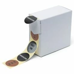 Rillprint Autocollants cadeau 250 pcs x 4 rouleaux Rose marron et noir -Autres Soldes image 3 441042