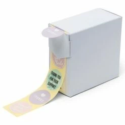 Rillprint Autocollants de cadeaux 250 pcs x 3 rouleaux Pastel 6 Rillprint Autocollants de cadeaux 250 pcs x 3 rouleaux Pastel -Autres Soldes image 3 441051