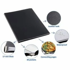 Rillstab Dossier de présentation A4 30 pochettes avec vue de face Noir 8 Rillstab Dossier de présentation A4 30 pochettes avec vue de face Noir -Autres Soldes image 3 441068