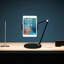 ErgoLine Support réglable de tablette avec pied rond Aluminium -Autres Soldes image 3 441082