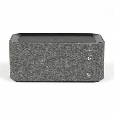 Livoo Haut-parleur et chargeur à induction rapide 10 W Noir 3 Livoo Haut-parleur et chargeur à induction rapide 10 W Noir – Image 3