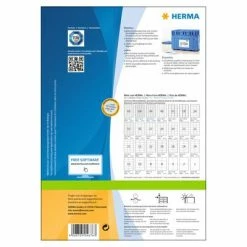 HERMA Étiquettes permanentes PREMIUM A4 105x148 mm 100 Feuilles Blanc -Autres Soldes image 3 443765