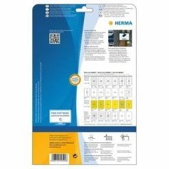 HERMA Étiquettes de film extérieur A4 210x297 mm 10 Feuilles Blanc -Autres Soldes image 3 443781