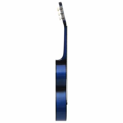 VidaXL Guitare classique de débutants et enfants Bleu 1/2 34" 3 VidaXL Guitare classique de débutants et enfants Bleu 1/2 34" – Image 3