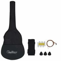 VidaXL Jeu de guitare classique d'enfants et débutants 8 pcs 1/2 34" -Autres Soldes image 3 70129