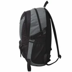 VidaXL Sac à dos de randonnée 40 L noir et gris -Autres Soldes image 3 91109