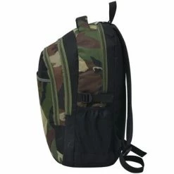 VidaXL Sac à dos d'école 40 L noir et camouflage -Autres Soldes image 3 91110