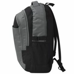 VidaXL Sac à dos d'école 40 L noir et gris -Autres Soldes image 3 91111