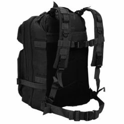 VidaXL Sac à dos en style militaire 50 L Noir -Autres Soldes image 3 91384