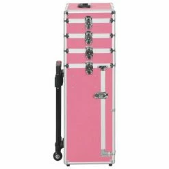VidaXL Chariot de maquillage Aluminium Rose -Autres Soldes image 3 91813
