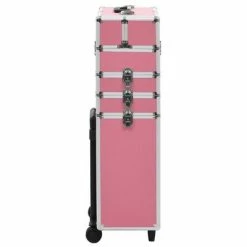 VidaXL Chariot de maquillage Aluminium Rose -Autres Soldes image 3 91816