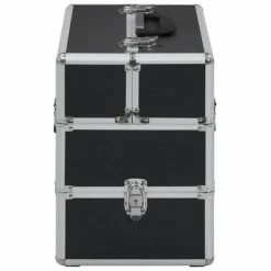 VidaXL Mallette à maquillage 37x24x35 cm Noir Aluminium -Autres Soldes image 3 91837