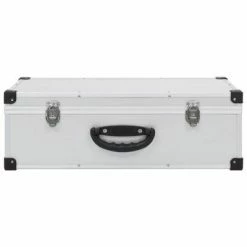 VidaXL Étui de CD pour 80 CD Aluminium ABS Argenté -Autres Soldes image 3 91854