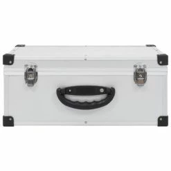 VidaXL Étui de CD pour 60 CD Aluminium ABS Argenté -Autres Soldes image 3 91856