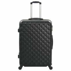 VidaXL Valise rigide 3 pcs Noir ABS -Autres Soldes image 3 91886