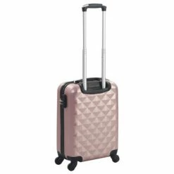 VidaXL Valise rigide Doré rose ABS 8 VidaXL Valise rigide Doré rose ABS -Autres Soldes image 3 91893