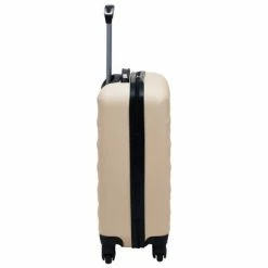 VidaXL Valise rigide Doré ABS -Autres Soldes image 3 92421