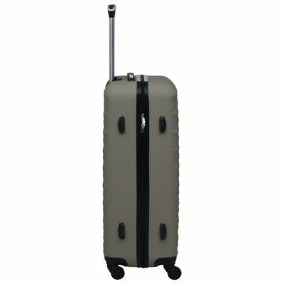 VidaXL Valise rigide Anthracite ABS 3 VidaXL Valise rigide Anthracite ABS – Image 3