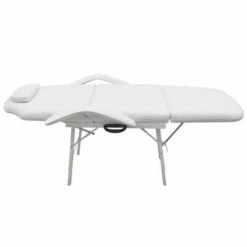 VidaXL Fauteuil de massage pour traitement facial Simili-cuir Blanc 9 VidaXL Fauteuil de massage pour traitement facial Simili-cuir Blanc -Autres Soldes image 4 110041