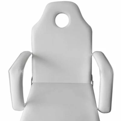 VidaXL Fauteuil pour traitement facial Similicuir 185x78x76 cm Blanc 4 VidaXL Fauteuil pour traitement facial Similicuir 185x78x76 cm Blanc – Image 4