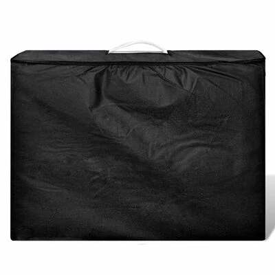 VidaXL Table pliable de massage Blanc crème 2 zones cadre en aluminium 4 VidaXL Table pliable de massage Blanc crème 2 zones cadre en aluminium – Image 4