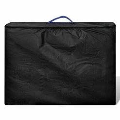 VidaXL Table pliable de massage Bleu 2 zones avec cadre en aluminium -Autres Soldes image 4 110086